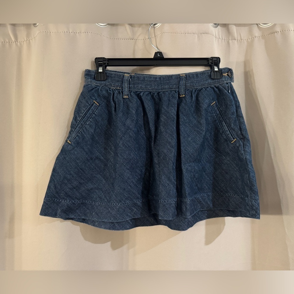 Abercrombie &Fitch Blue Denim Mini Skirt